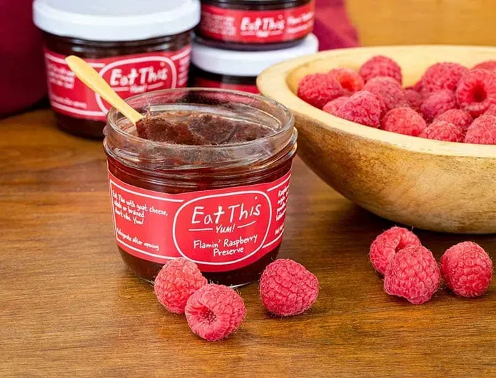   Flamin' Raspberry Preserve 