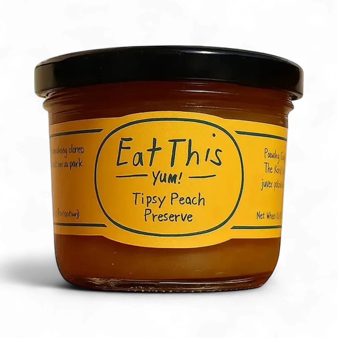 Tipsy Peach Preserve – Irish Whiskey Infused
