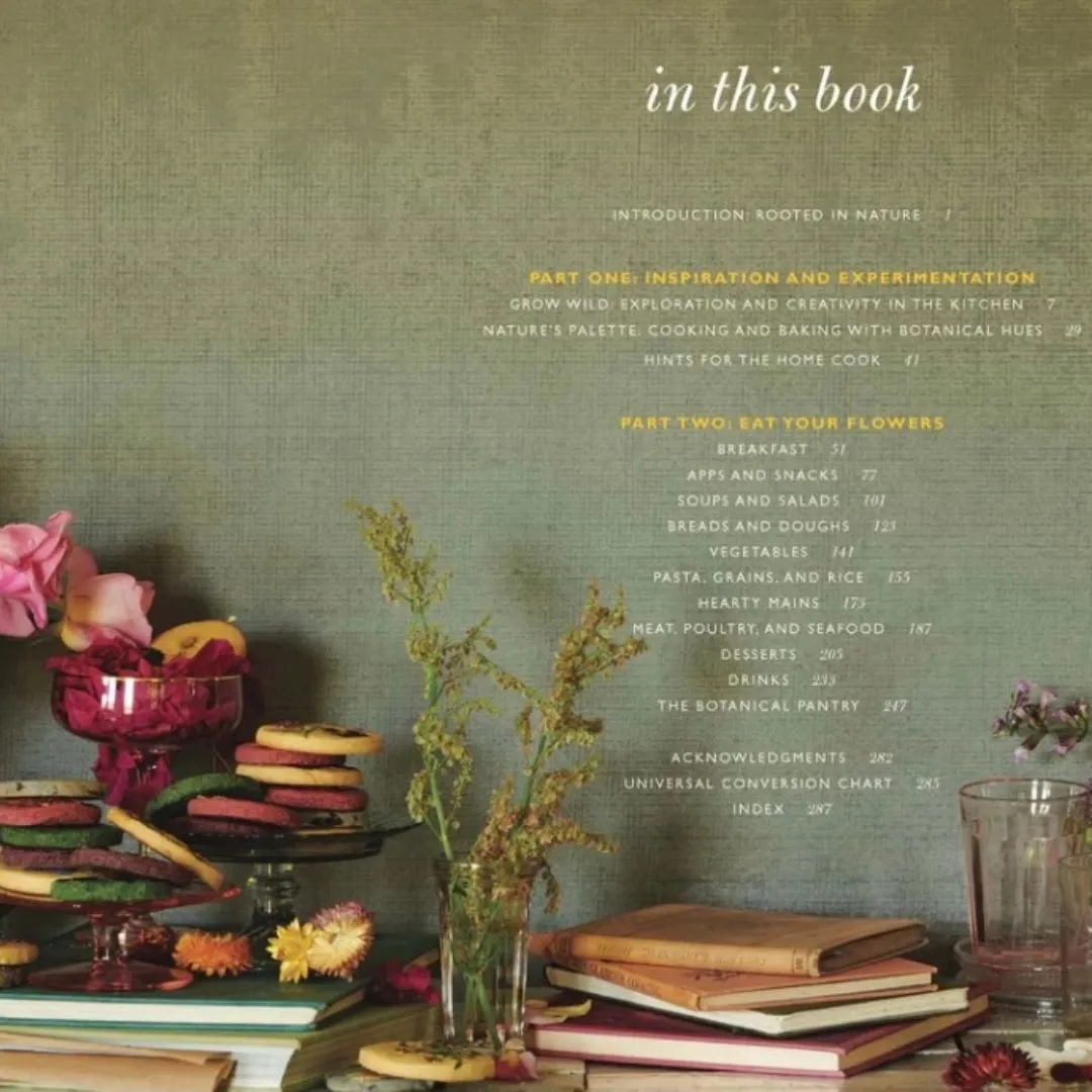 Eat Your Flowers, A Cookbook By Loria Stern
