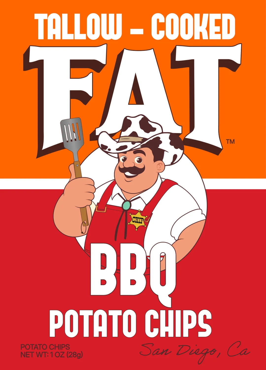 FAT Chips 1oz "4-Pack!" (Beef tallow chips)