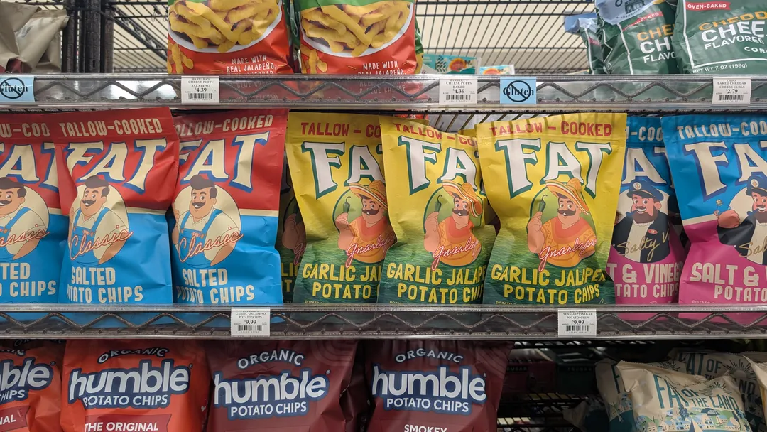 FAT Chips 4oz "Trifecta!"  (Beef tallow chips)