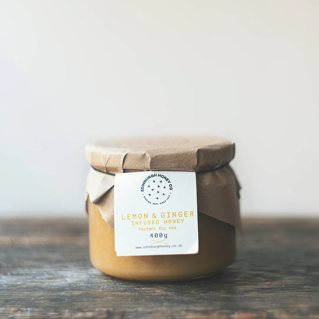 Lemon & Ginger Infused honey variant