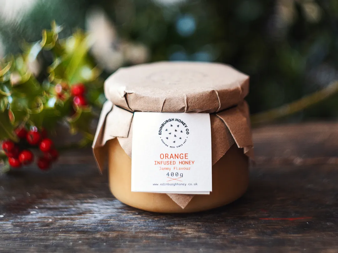 Orange Infused Honey