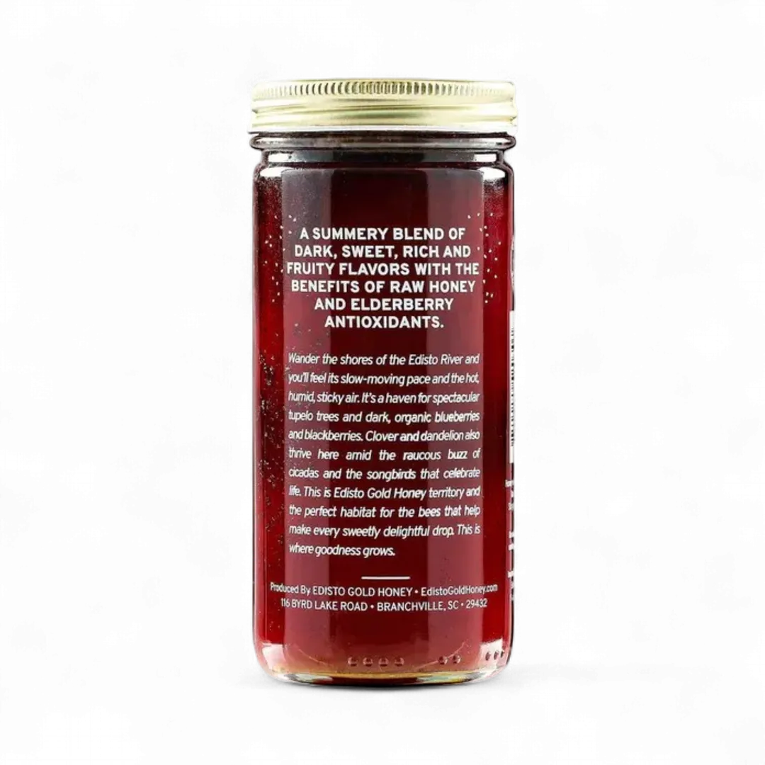 Elderberrry Infused Honey