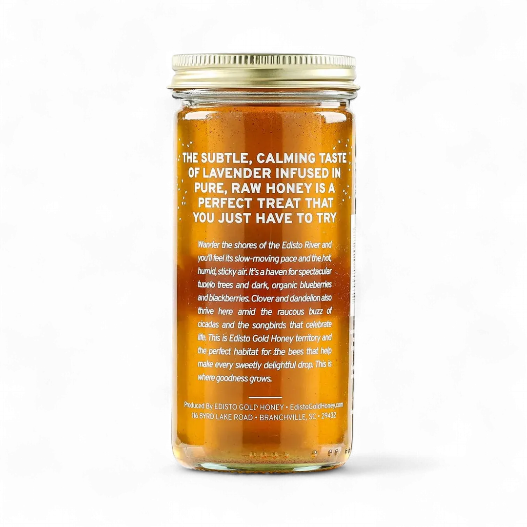 Lavender-Infused Raw Honey