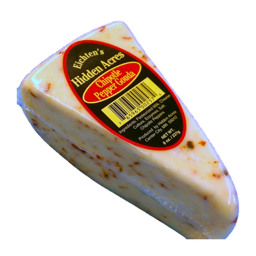 Chipotle Pepper Gouda Cheese Wedge
