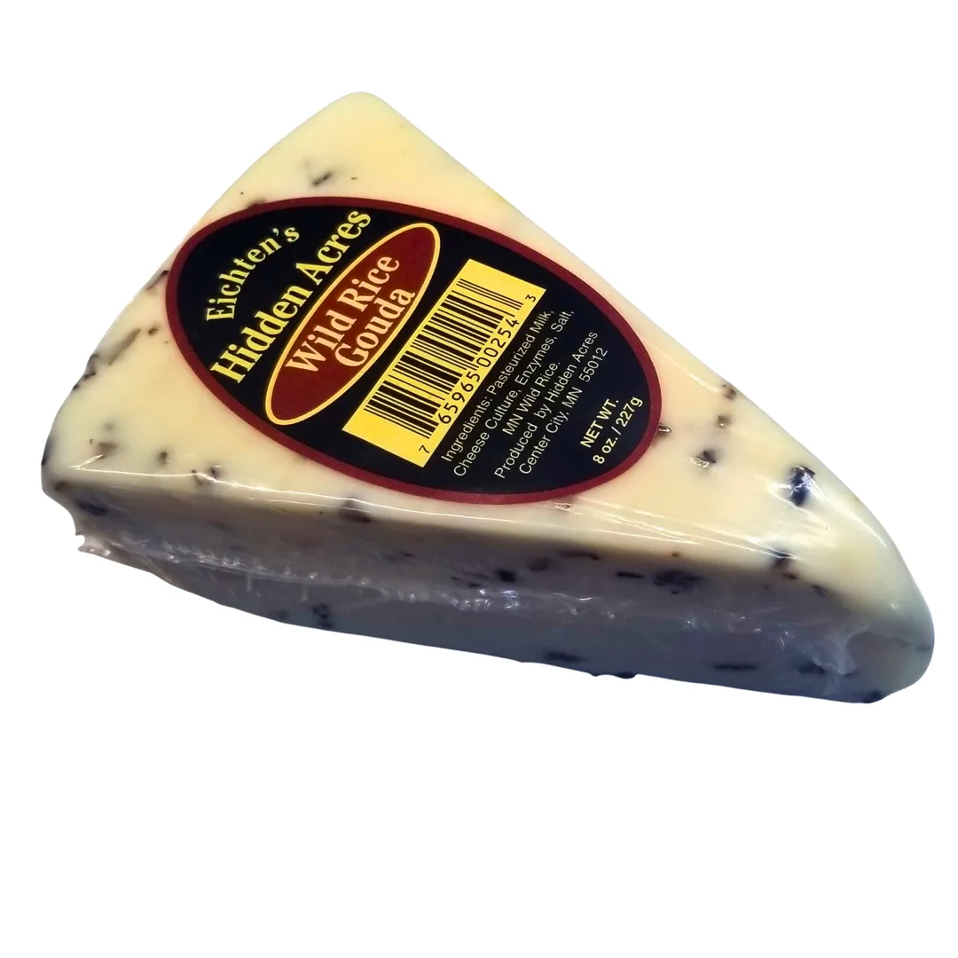 Wild Rice Gouda Cheese Wedge