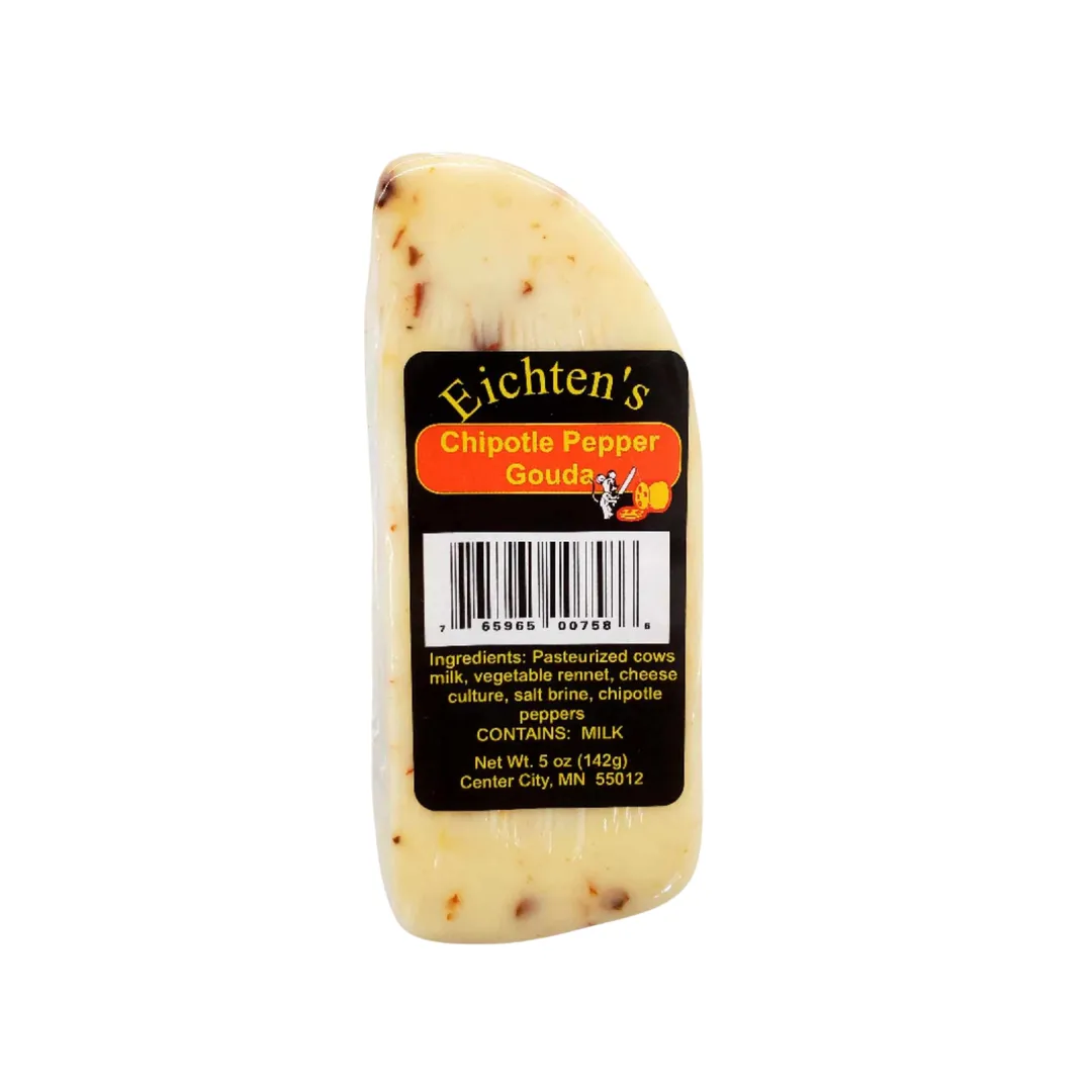 Chipotle Pepper Gouda Cheese Wedge