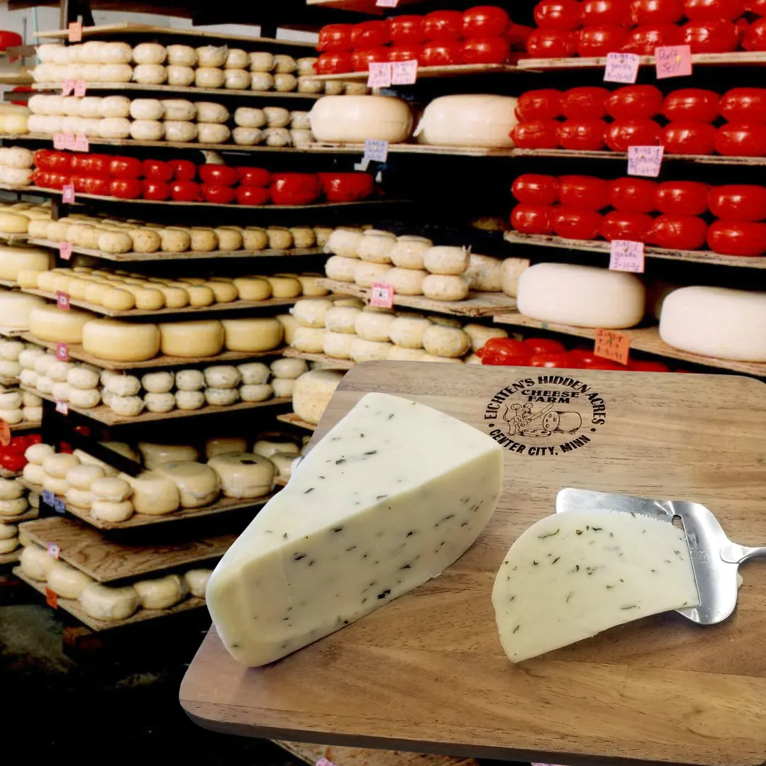 Herb Gouda Cheese Retail Wedge