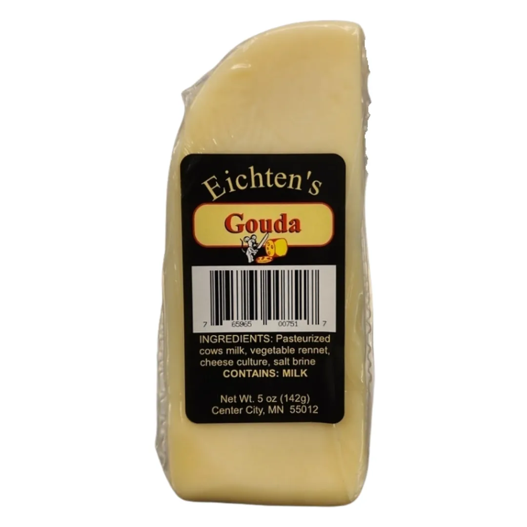 Plain Gouda Cheese Wedge