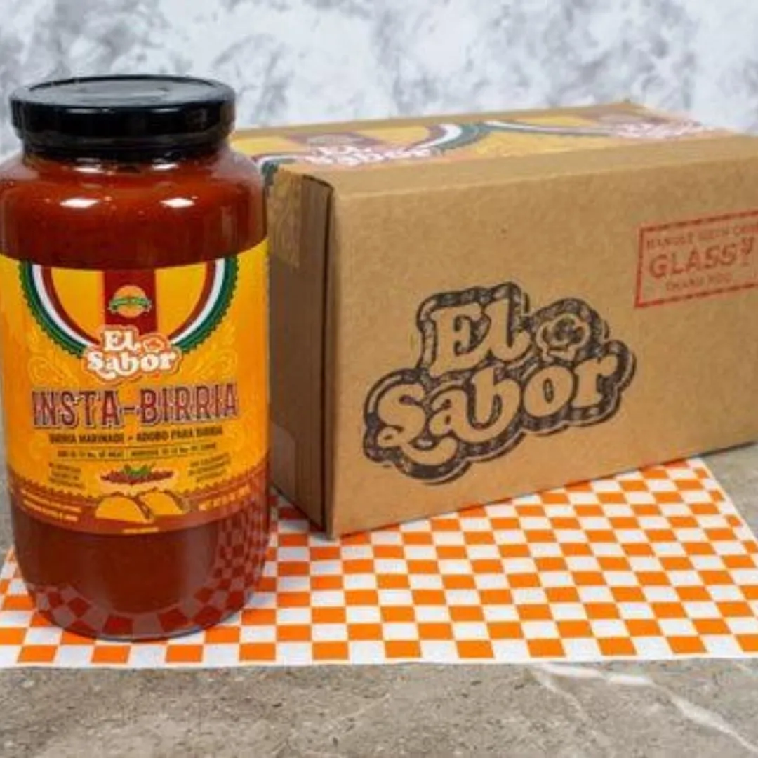 Gourmet Birria Mix | Instabirria 32 Fl oz Glass Jar