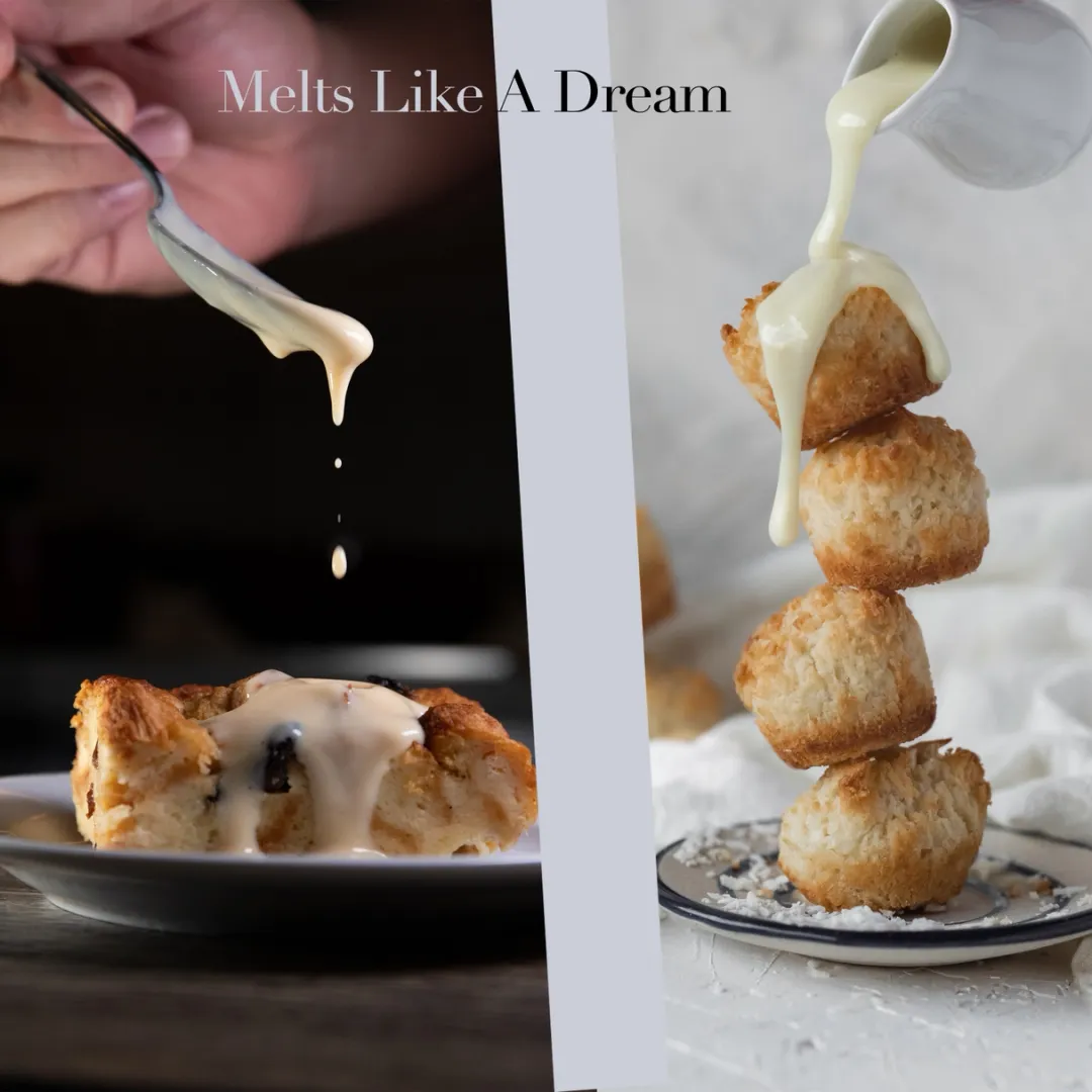 Premium Italian White Deluxe Melting Chocolate Candy Melts 5 Lbs | Only 5 Natural Ingredients | GMO and Gluten Free | Milk DeLuxe Compound Chocolate | 