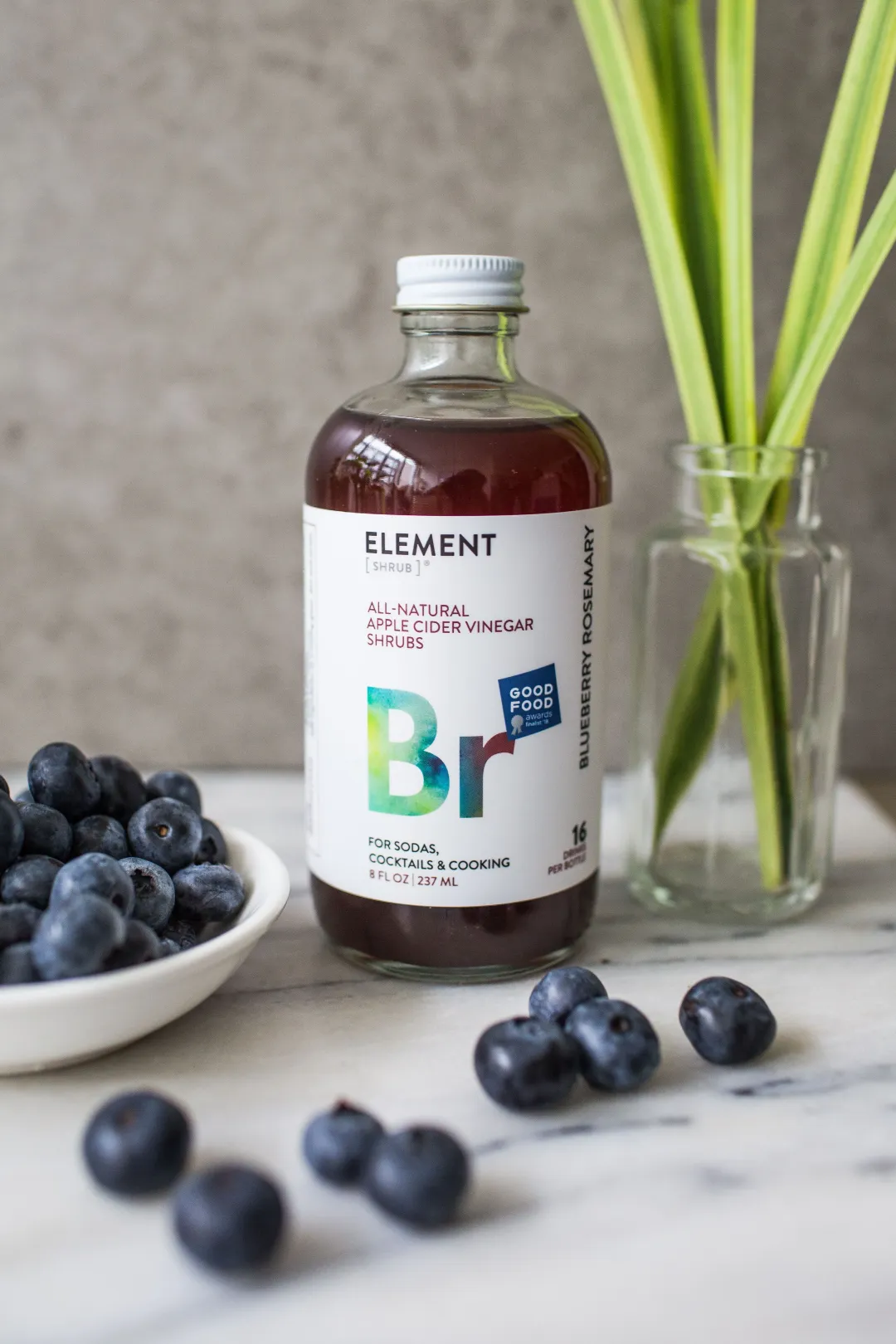 Blueberry Rosemary Shrub 237ml