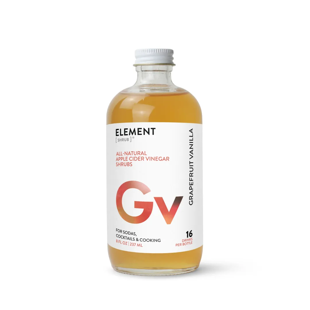 Grapefruit Vanilla Shrub 237ml