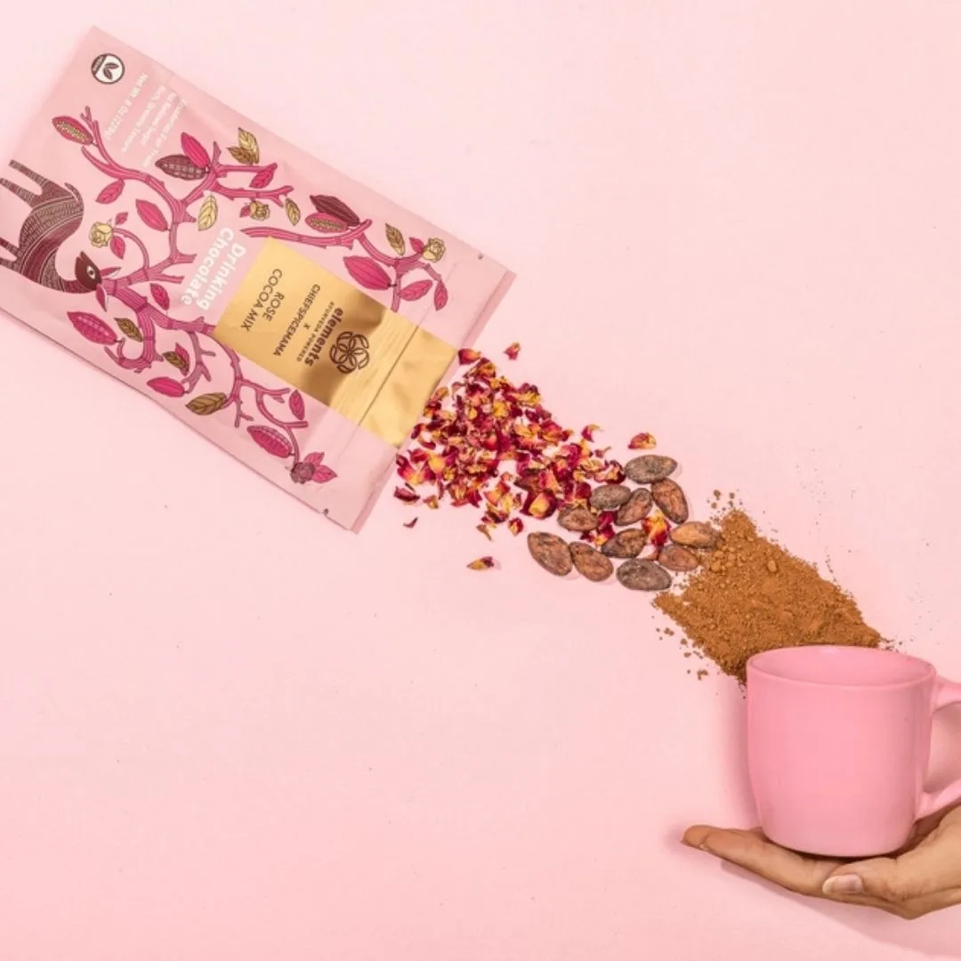Bulk 5lb Rose Vegan Drinking Chocolate
