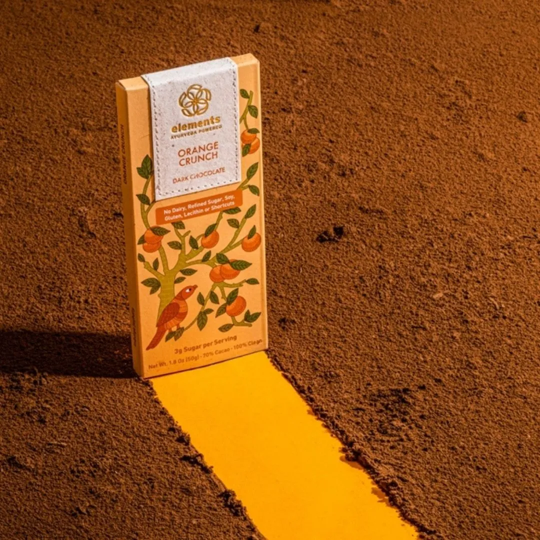 Orange Crunch 70% Dark Chocolate