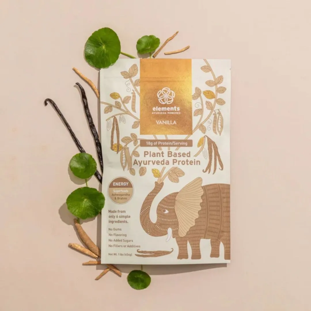 Plant Based Ayurvedic Protein Powder: Vanilla