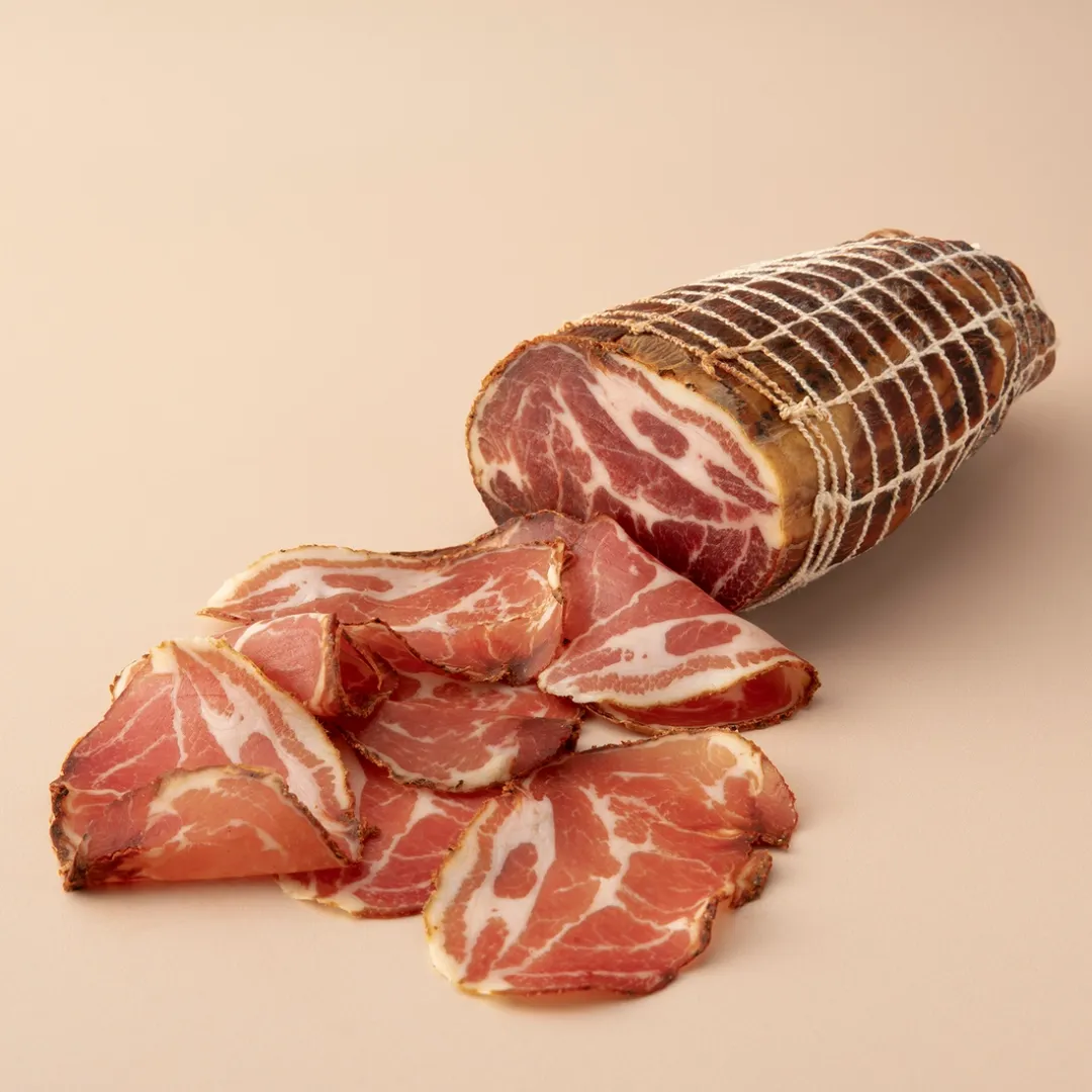 Spicy Coppa - Uncured Pork Collar (2 lbs)