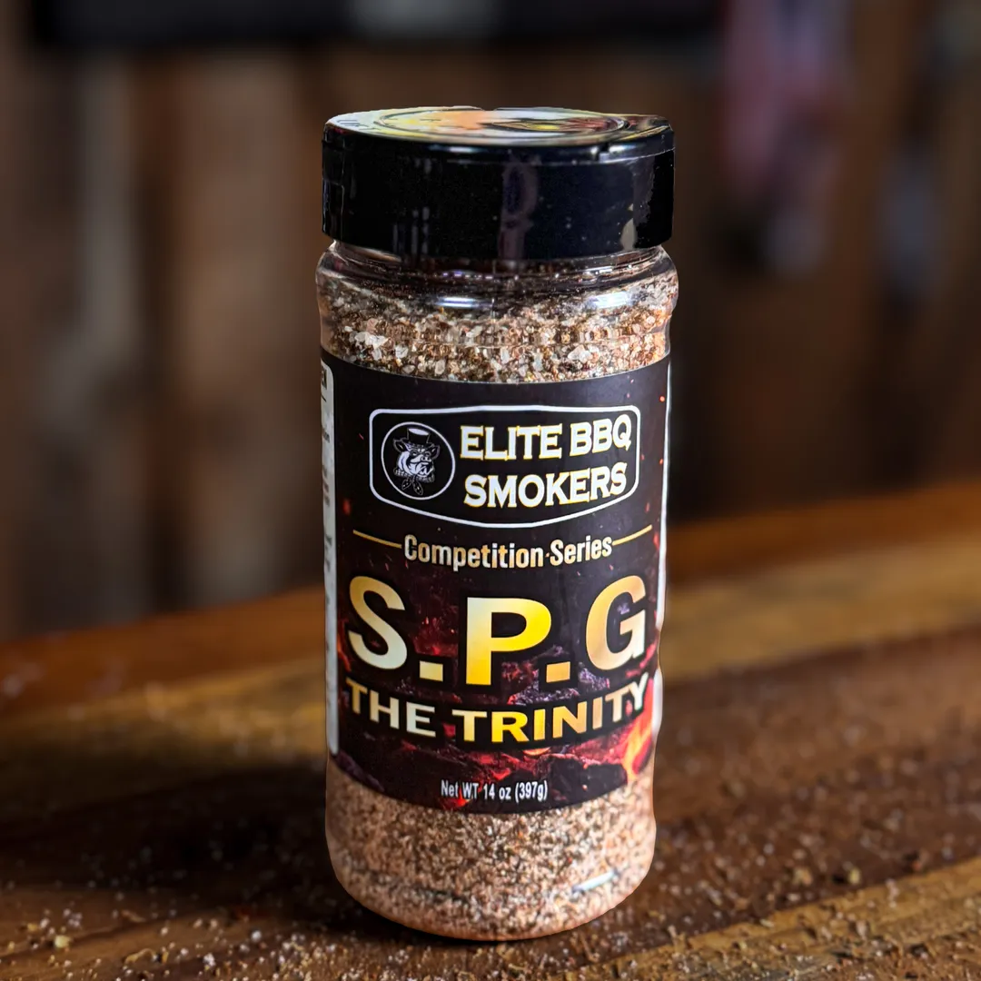 Elite BBQ - SPG Rub – Salt, Pepper & Garlic - Competition-Grade Seasoning