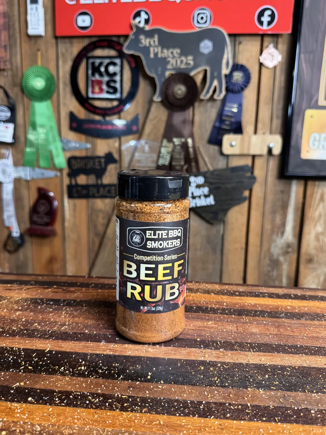 Elite BBQ - Beef Rub - Competition-Grade Seasoning