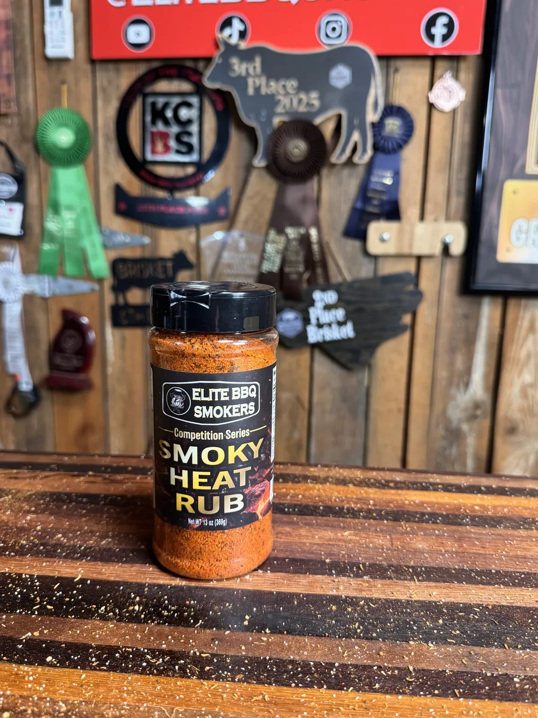 Elite BBQ - Smoky Heat Rub – Competition-Grade Seasoning