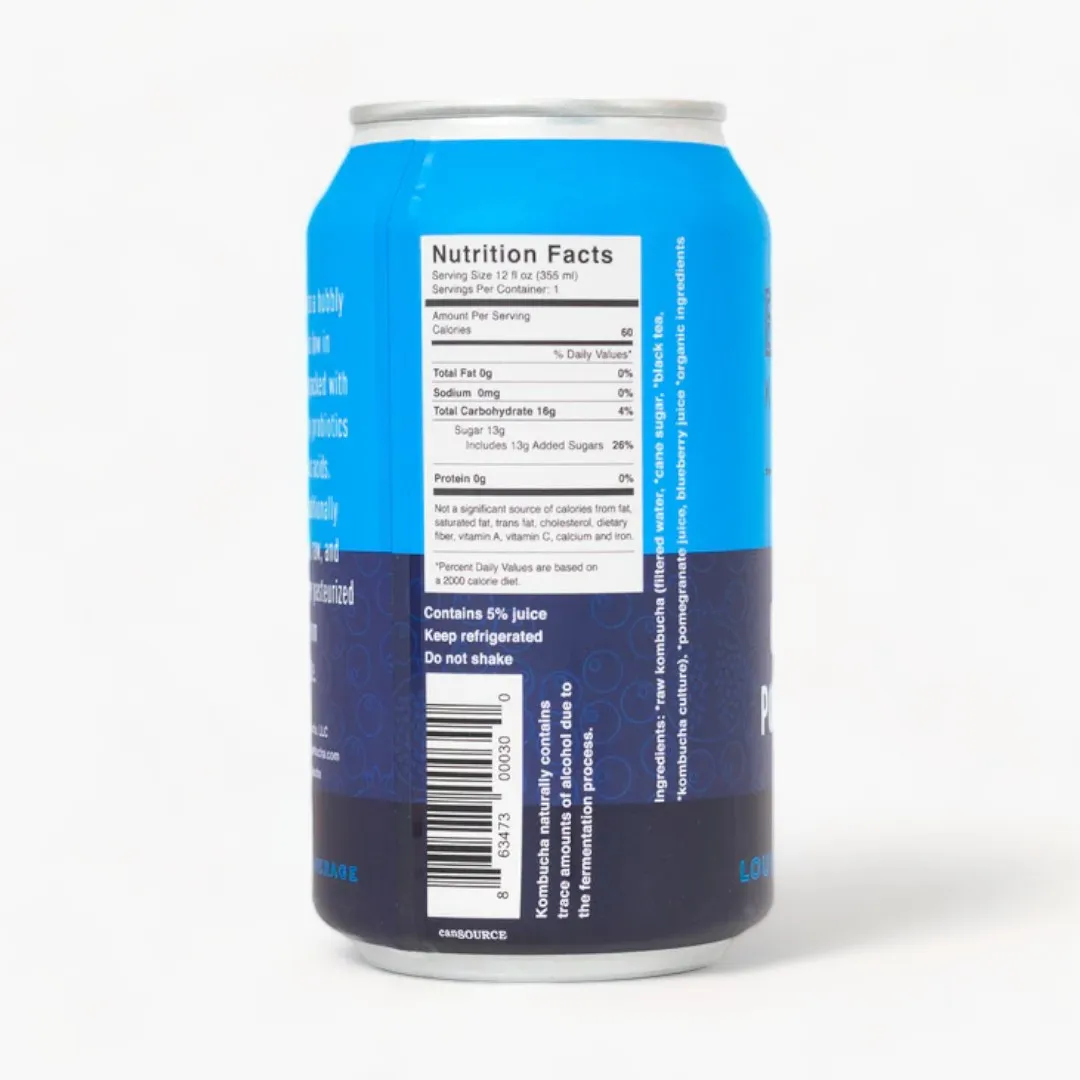 Blueberry Pomegranate Kombucha