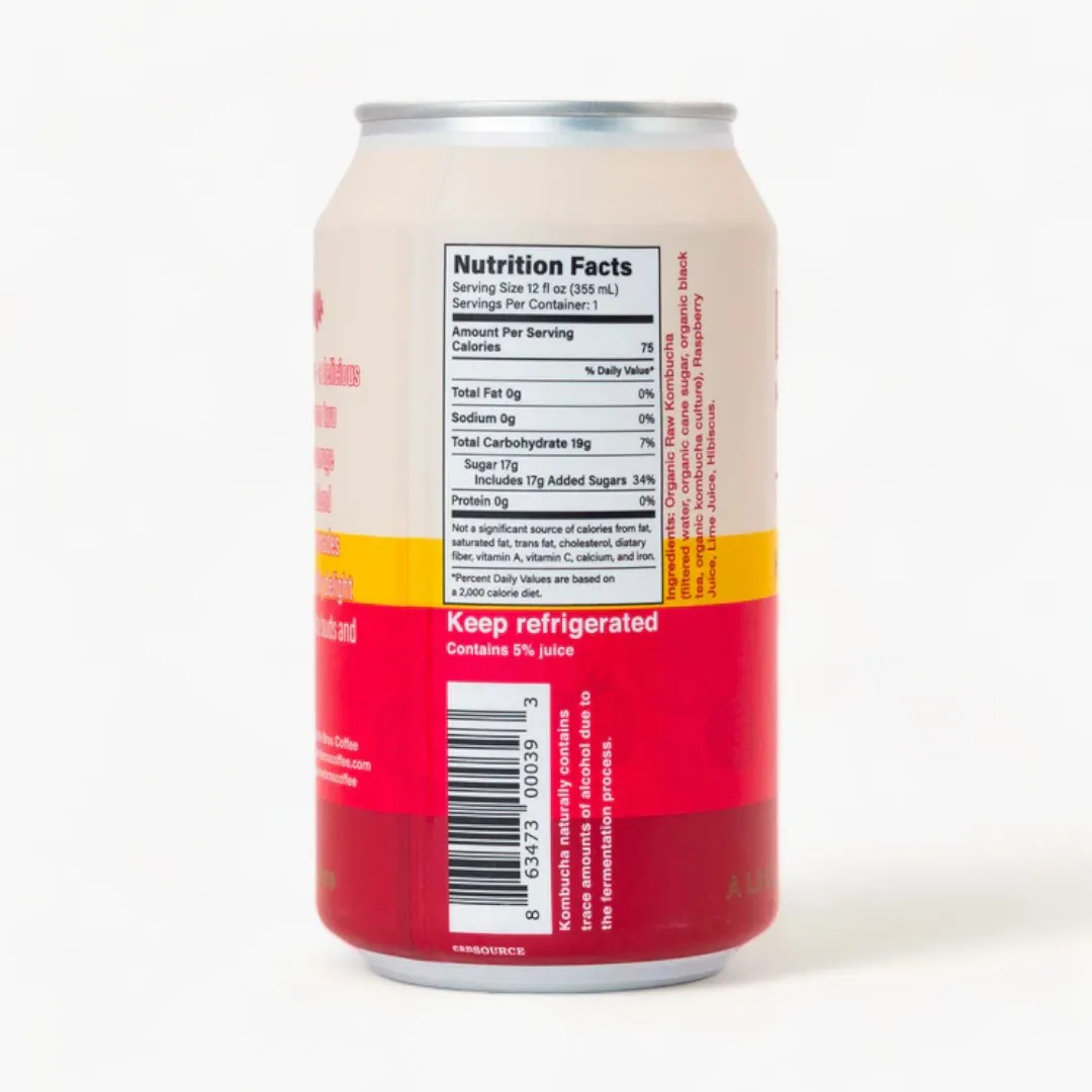 Raspberry Limeade Kombucha
