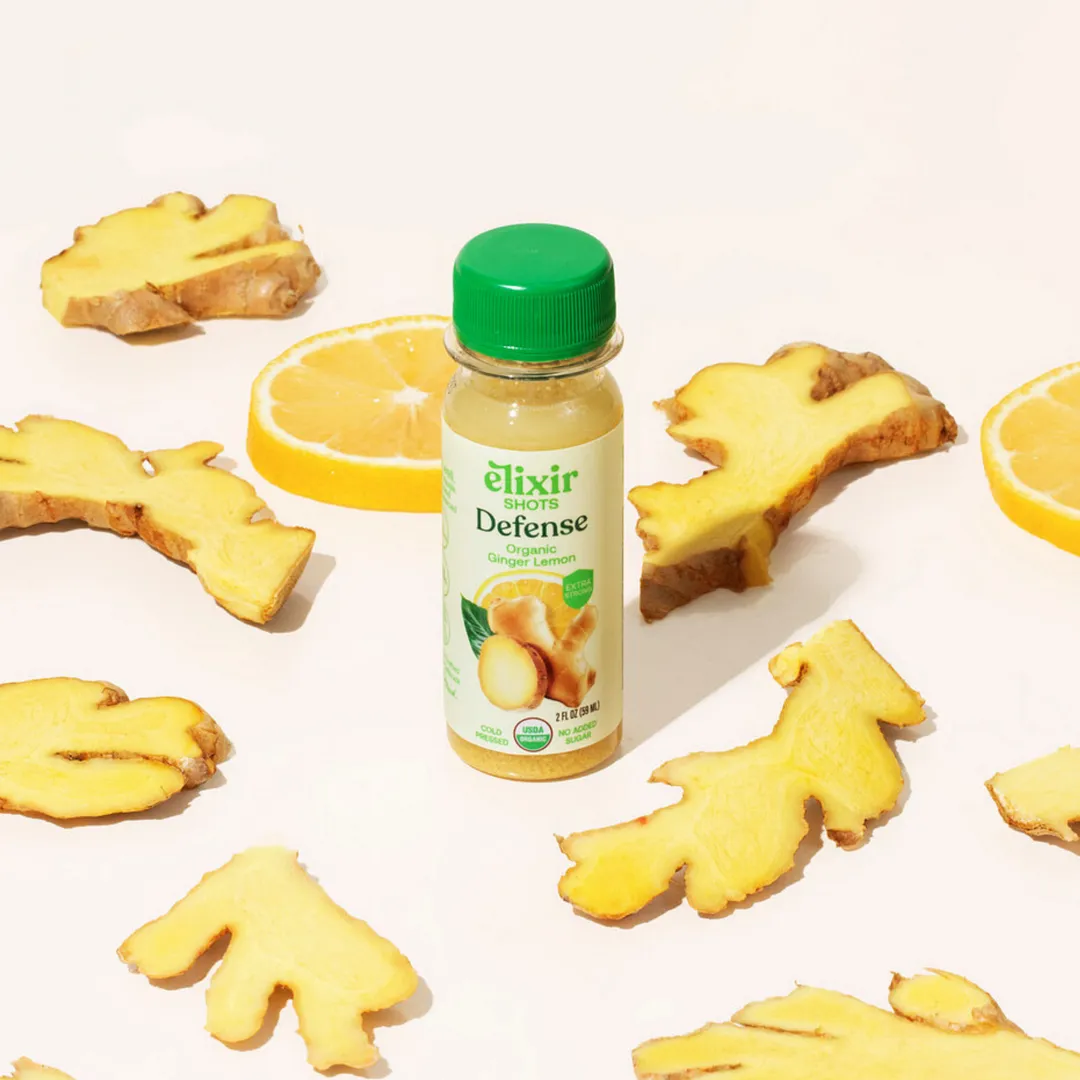 Defense - Organic Lemon Ginger Super Shot (12 packs)