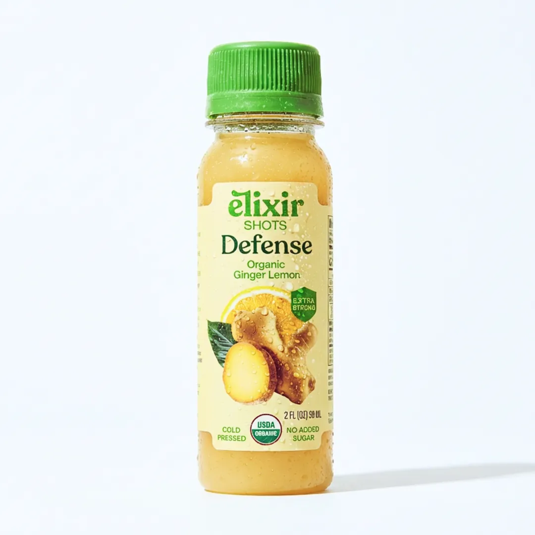 Defense - Organic Lemon Ginger Super Shot (12 packs)