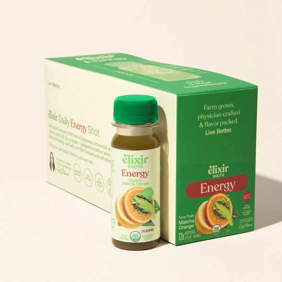 Energy - Organic Matcha Energy Shot (12 packs)