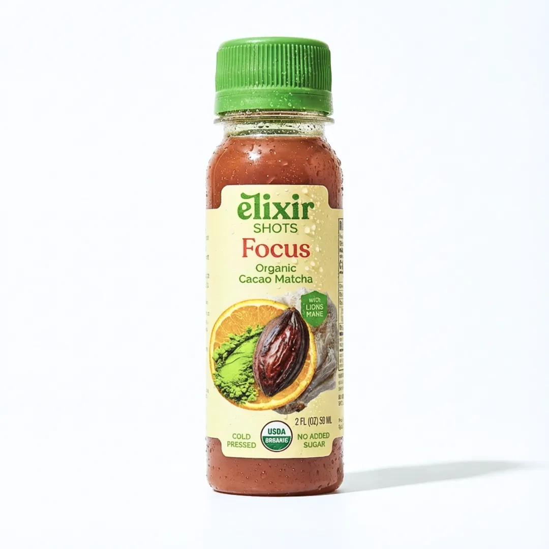 Focus - Organic Cacao Superfood Shot (12 packs)