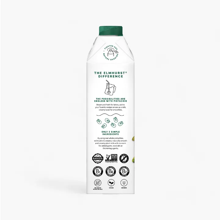 NEW Unsweetened Pistachio Milk, 32oz [6-Pack]