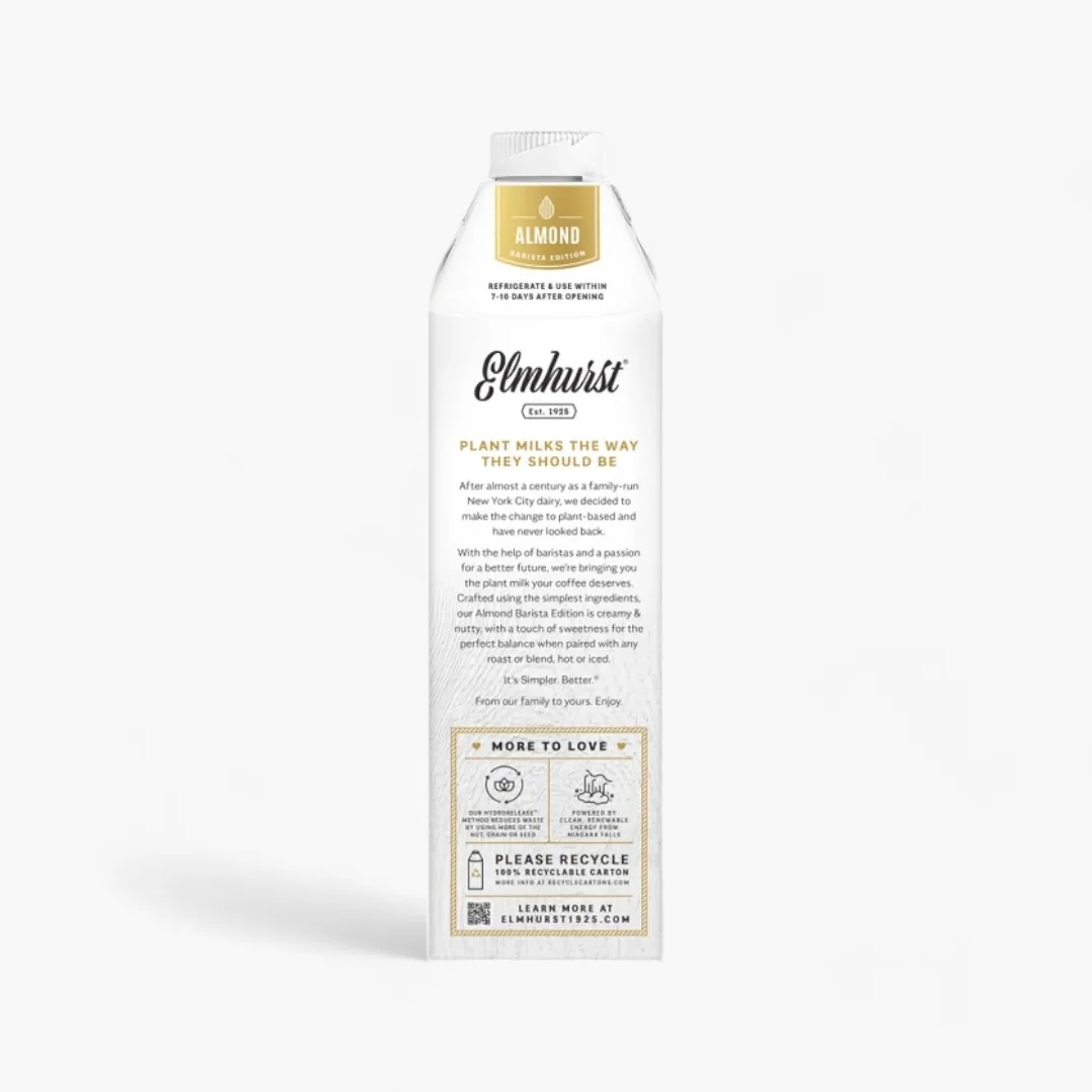 Barista Edition Almond Milk, 32oz carton [6-Pack]