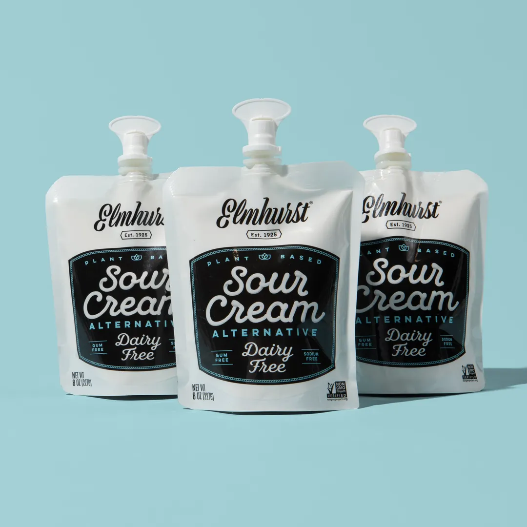 Dairy-Free Sour Cream, 8oz Squeeze Pouch [12-Pack]