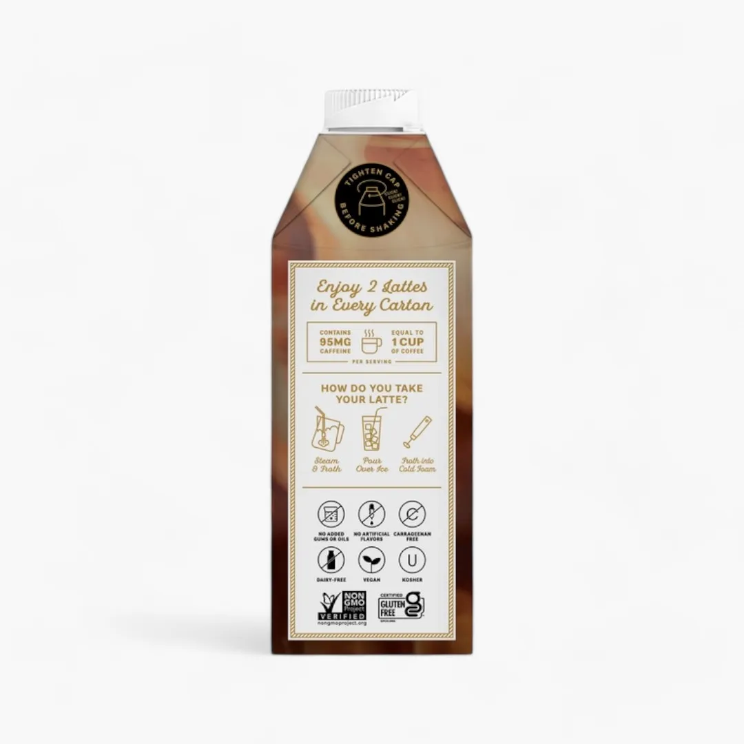 Pistachio Crème Latte, 25.4oz Multiserve Carton [6-Pack]