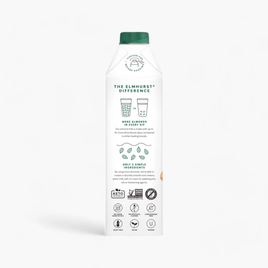 Unsweetened Almond Milk, 32oz carton [6-Pack]