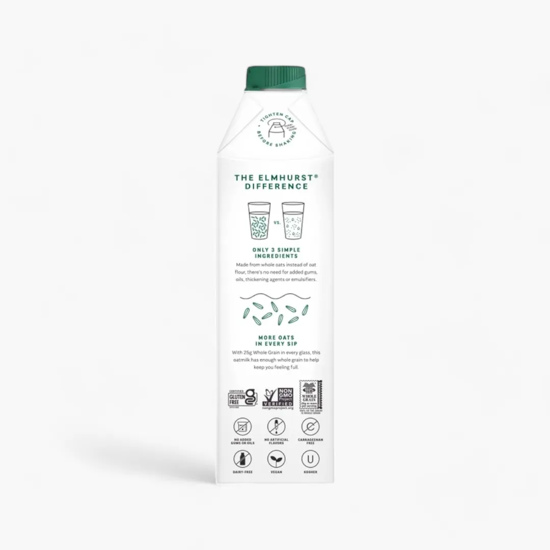 Unsweetened Oat Milk, 32oz carton [6-Pack]