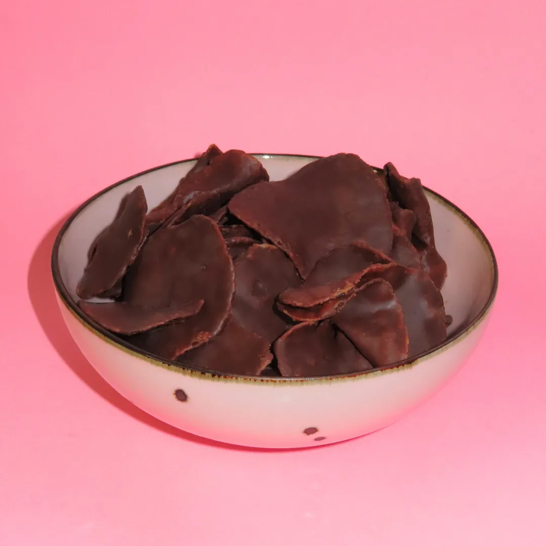chocolate-covered potato chips