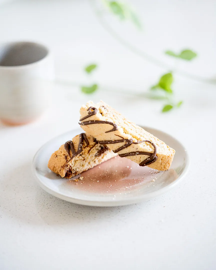 Espresso Chocolate Chip Biscotti