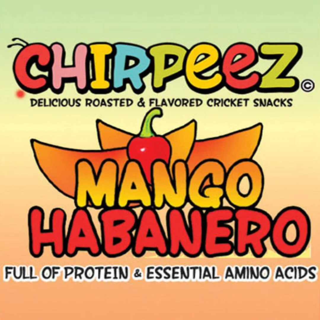 CHIRPEEZ FLAVORED CRICKET SNACKS