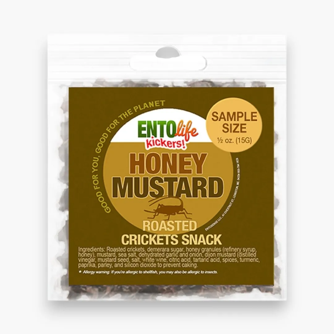 Honey Mustard Cricket Snack(15 Gram Sample Snack)