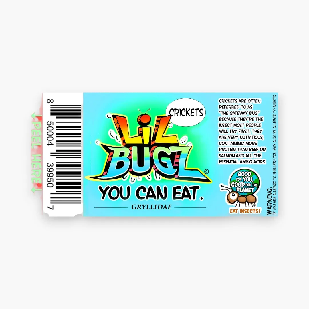 LIL BUGS YOU CAN EAT FULL DISPLAY