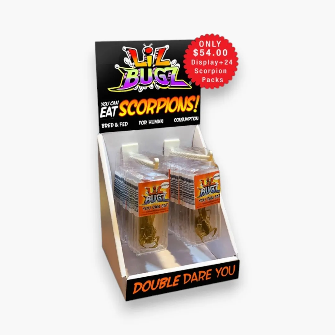 Lil Bugz You Can Eat | Real Edible Scorpions