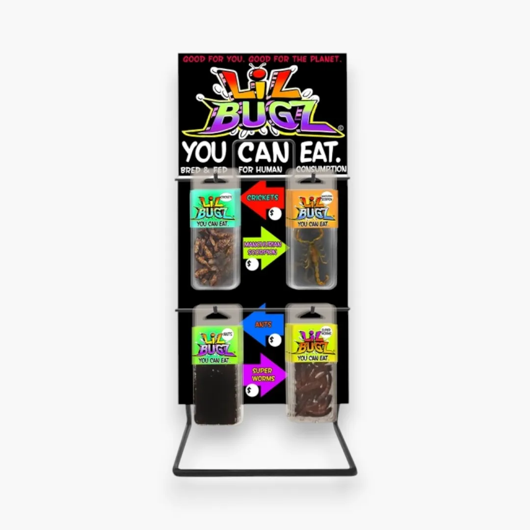 Lil Bugz You Can Eat | Whole Roasted Crickets