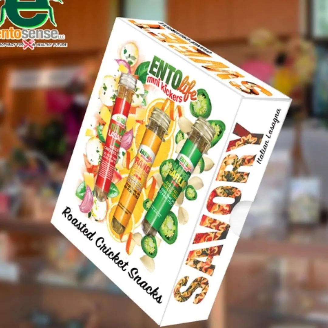 Mini-Kickers Flavored Cricket Snacks Gift Box