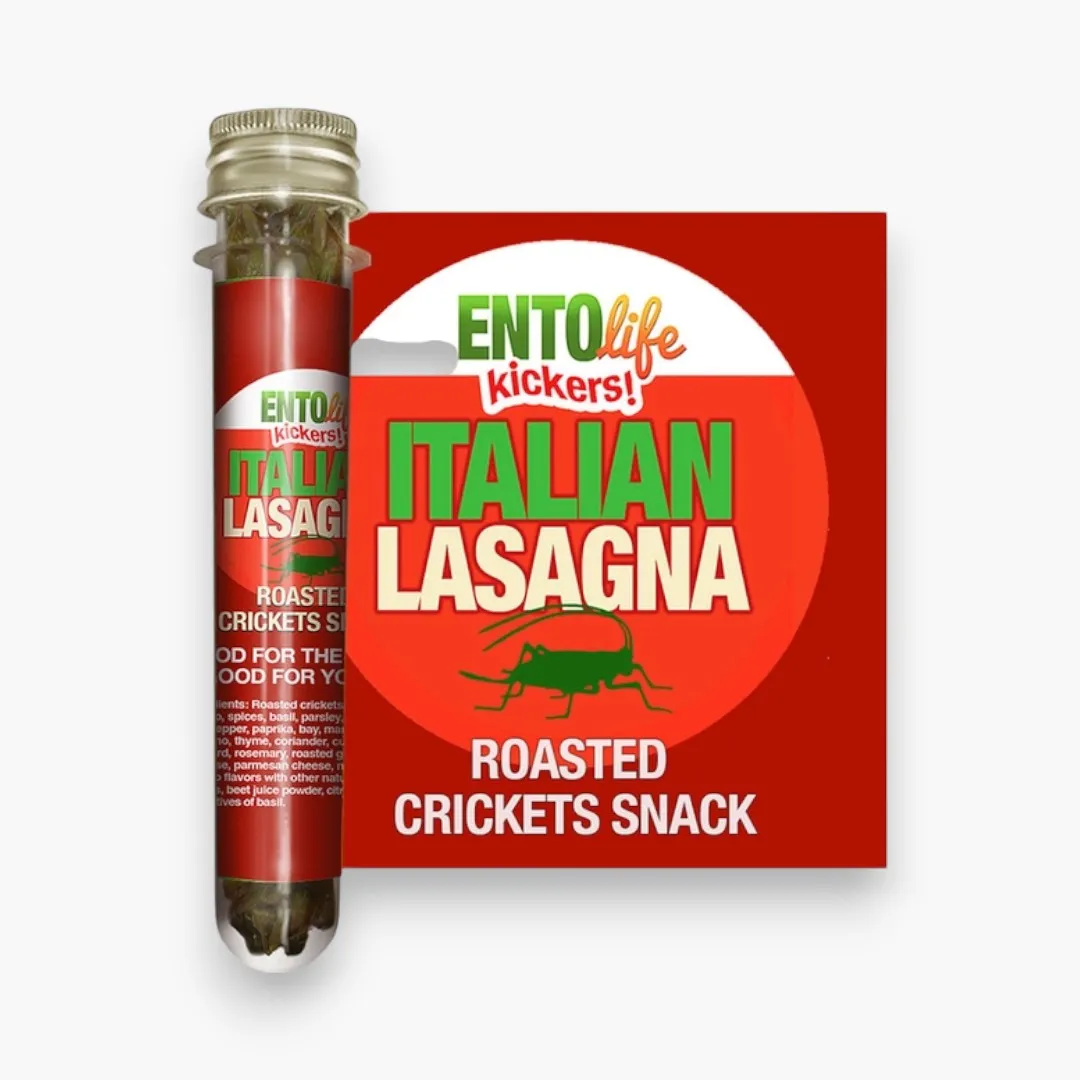Mini-Kickers Set: Savory Flavored Roasted Cricket Snack
