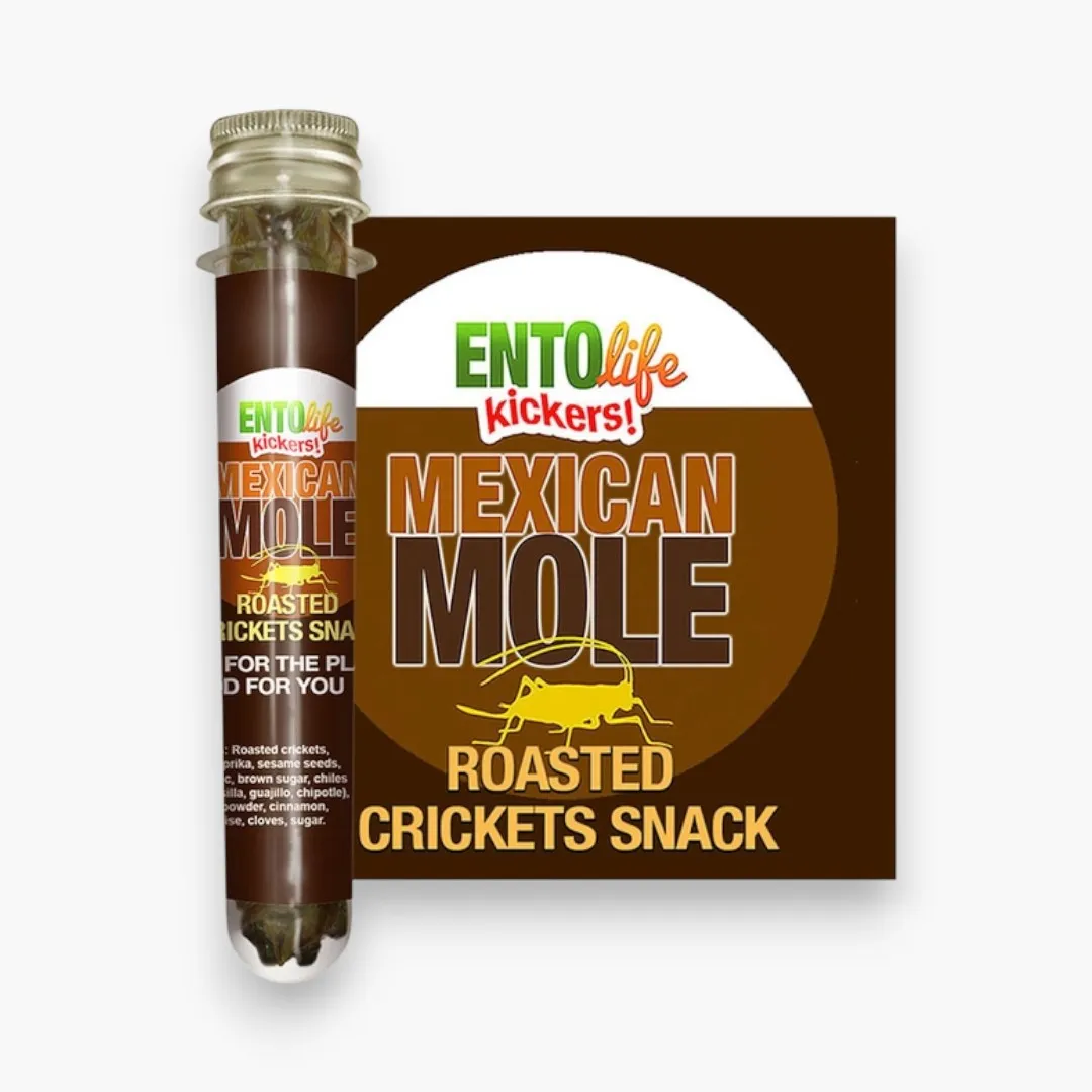 Mini-Kickers Set: Spicy Flavored Roasted Cricket Snack
