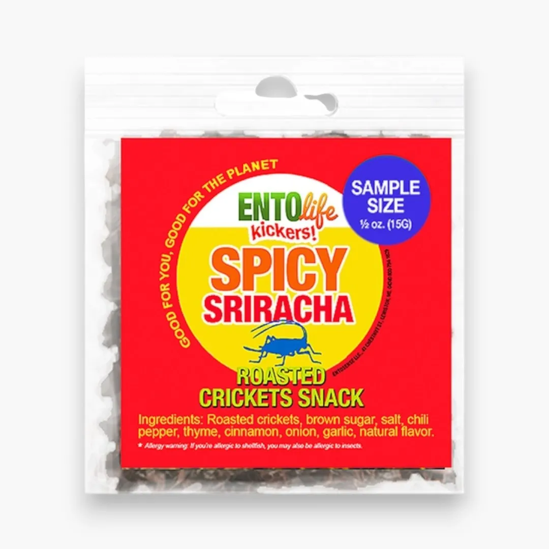 Sriracha Cricket Snacks(15 Gram Sample size)