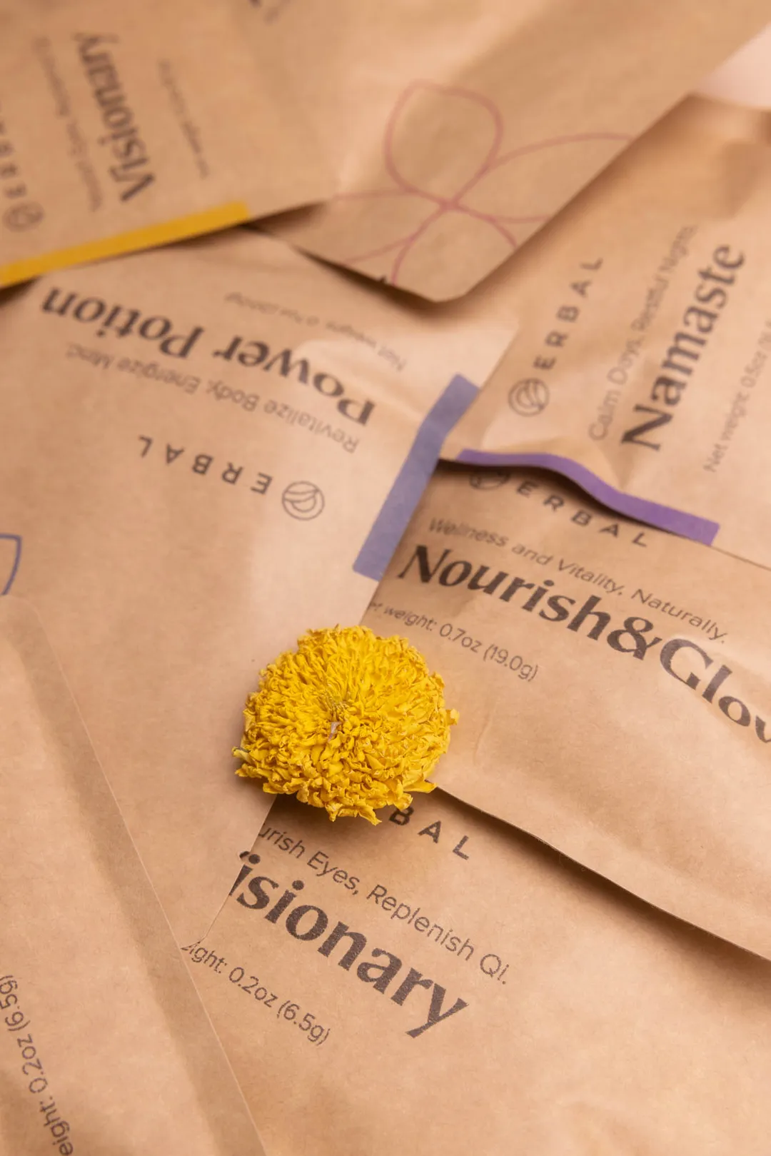 The Erbal Variety Pack - Herbal Hydration - Herbal Tea Loose Leaf - Made in U.S.