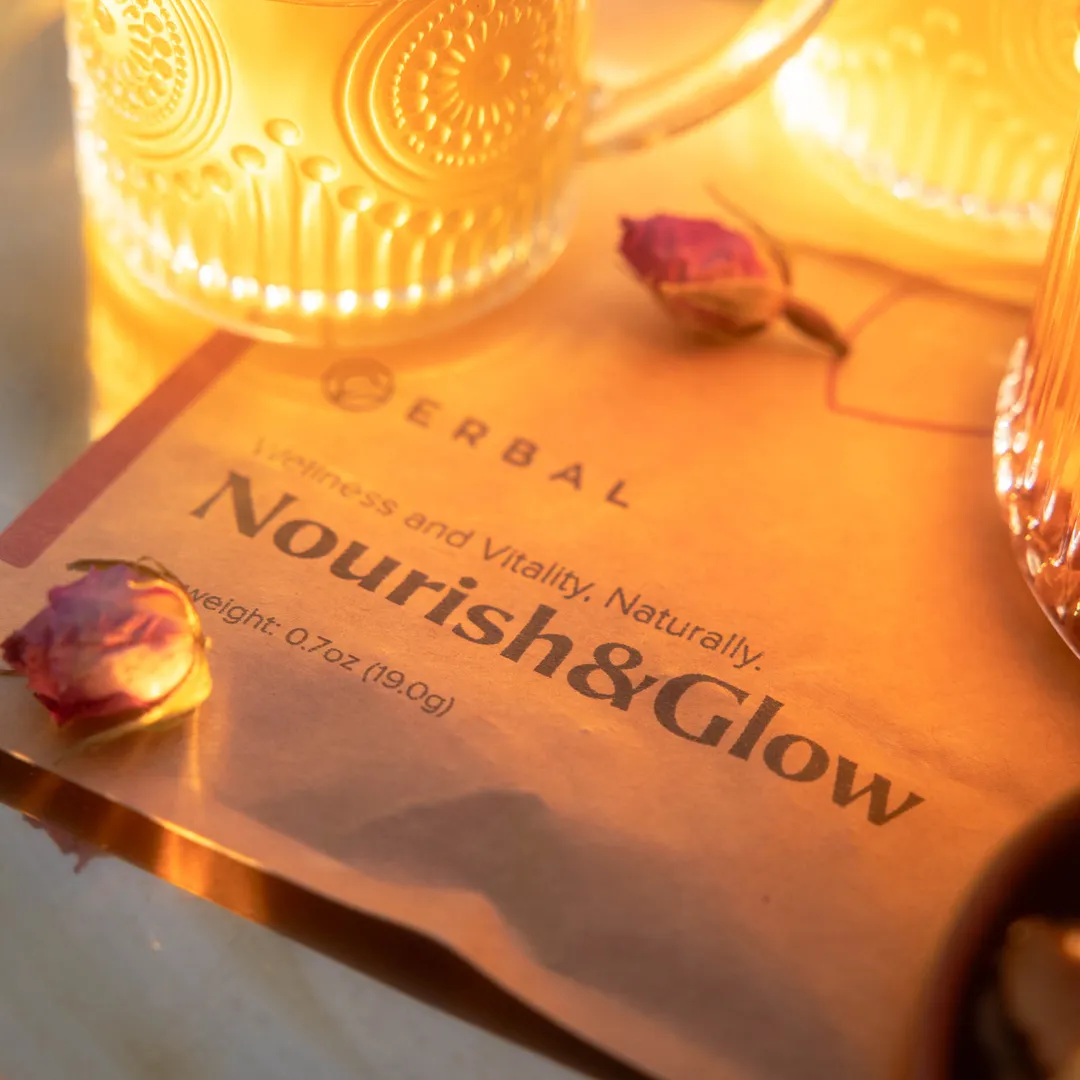 Nourish & Glow - Herbal Hydration - Herbal Tea Loose Leaf - Made in U.S.